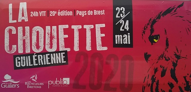 Affiche de 24 heures VTT LA CHOUETTE GUILERIENNE (20ème  édition) à Guilers