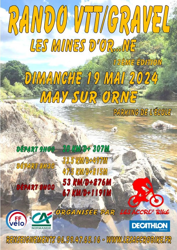 Affiche de Les Mines d'Or...ne (12ème édition) à May-sur-Orne