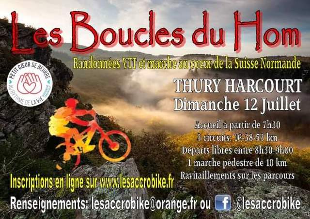 Affiche de Les Boucles du Hom (2ème  édition) à Thury-Harcourt