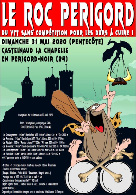 Affiche de Roc Périgord (1ère  édition) à Castelnaud-la-Chapelle