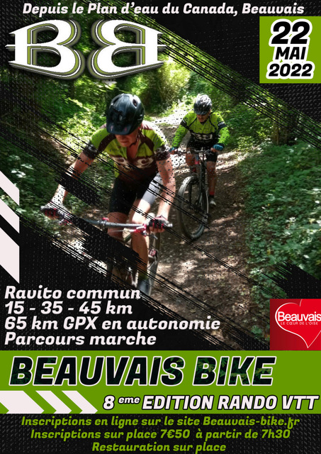 Affiche de La 8ème Beauvais Bike à Beauvais