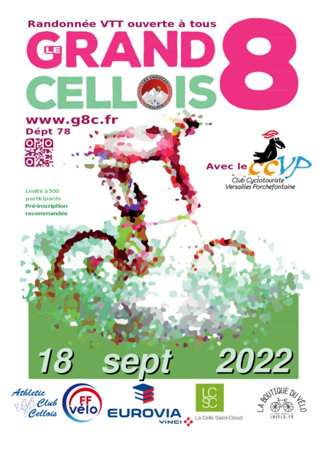 Affiche de Le Grand 8 Cellois (30ème  édition) à La Celle-Saint-Cloud