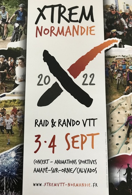 Affiche de XTREM VTT  NORMANDIE               (9ème  édition) à Amayé-sur-Orne