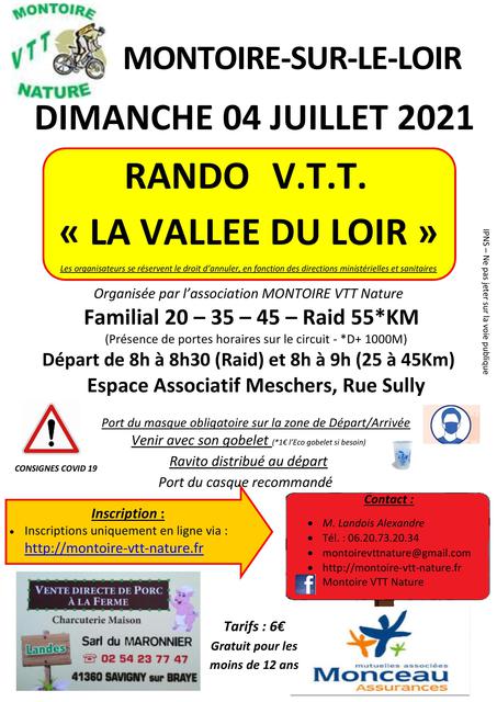Affiche de La 12ème Vallée du Loir à Montoire-sur-le-Loir