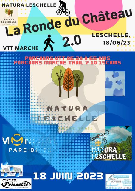 Affiche de La 2ème Ronde Du Château 2.0 à Leschelles