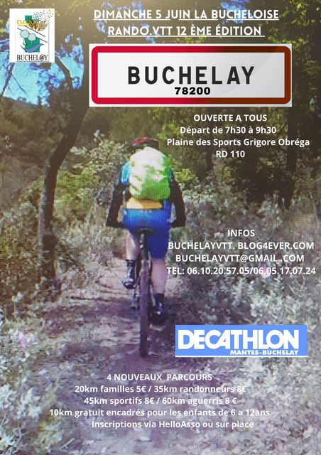 Affiche de La 12ème BUCHELOISE à Buchelay
