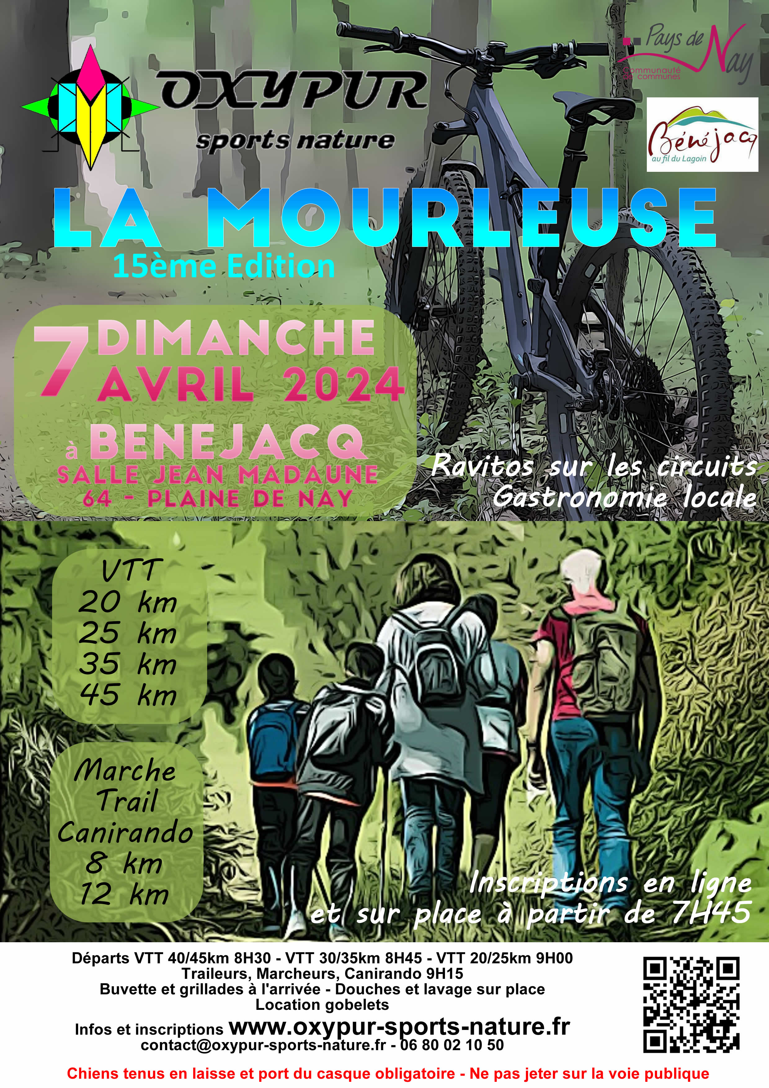 Affiche de La 15ème Mourleuse à Bénéjacq