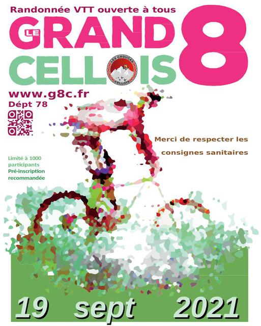 Affiche de Le Grand 8 Cellois (29ème  édition) à La Celle-Saint-Cloud