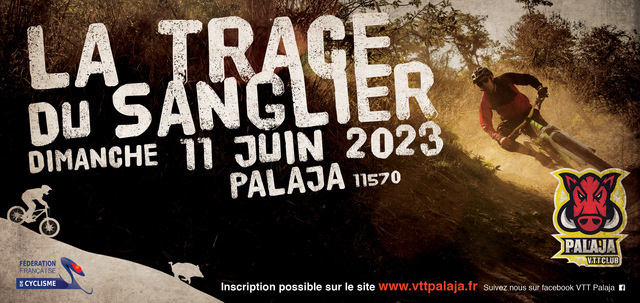 Affiche de La Trace du Sanglier 2023 à Palaja