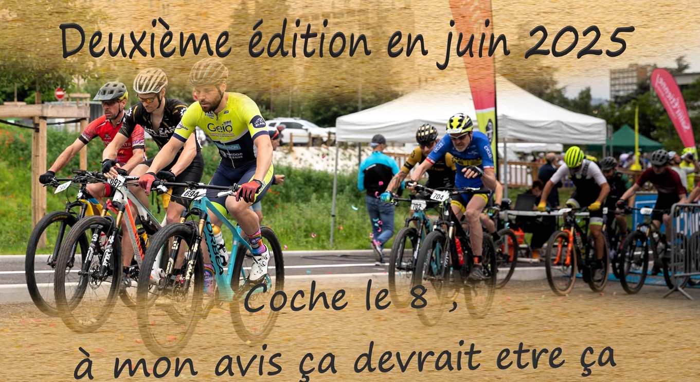 Affiche de Montée VTT chrono ou libre à Saint Etienne (2ème édition) à Saint-Étienne
