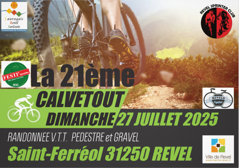 Affiche La 21ème Calvetout 2025