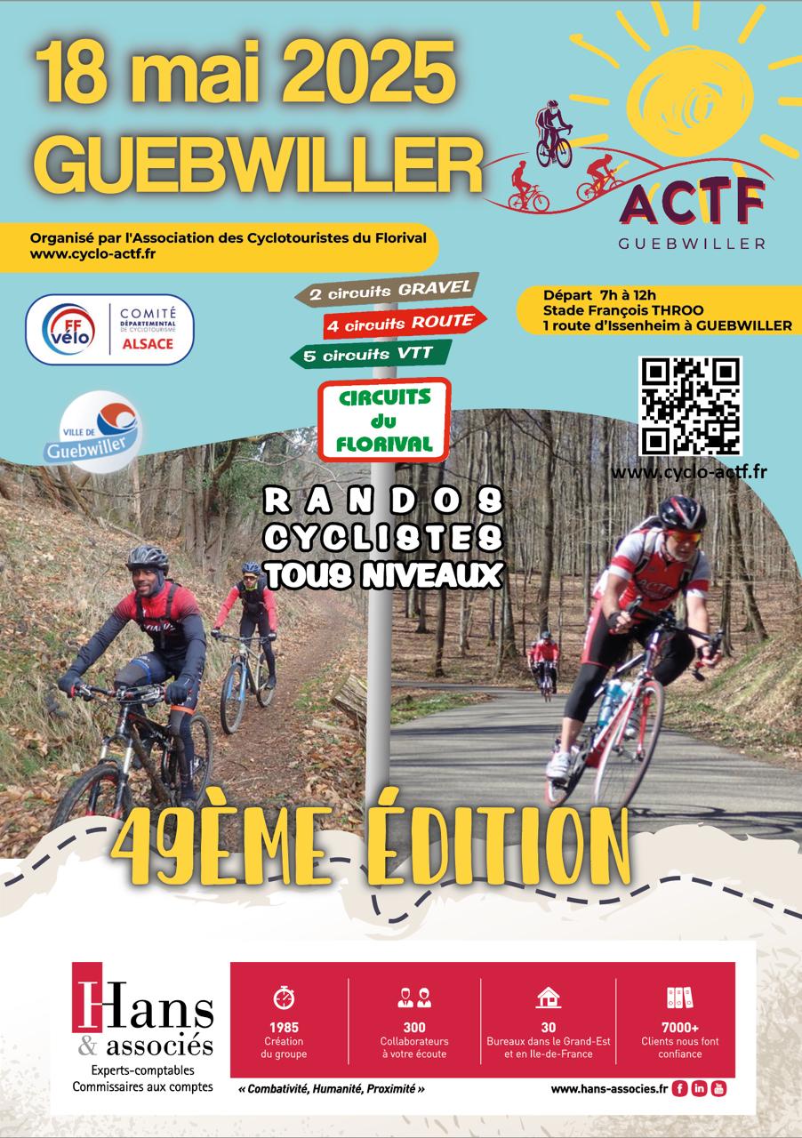 Affiche de Les Circuits du Florival (49ème édition) à Guebwiller