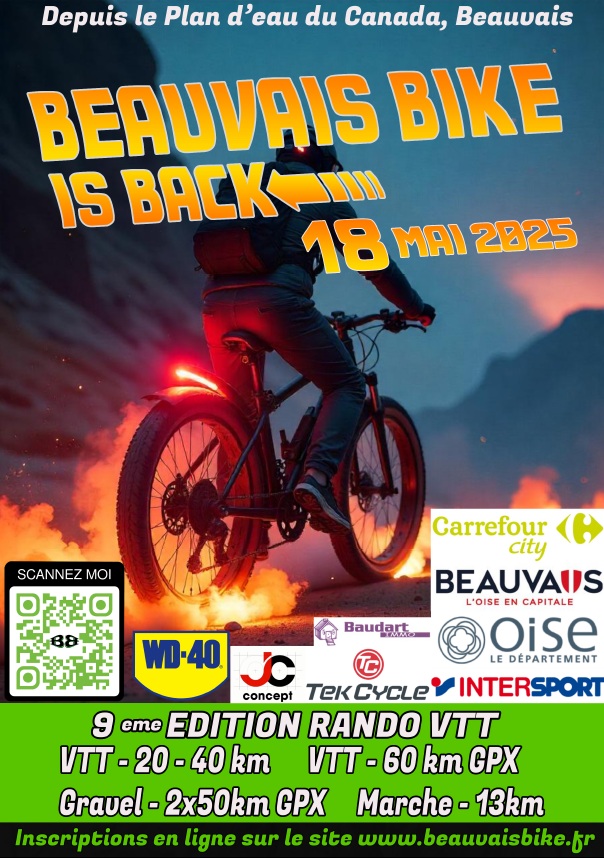 Affiche de La Beauvais Bike is Back à Beauvais