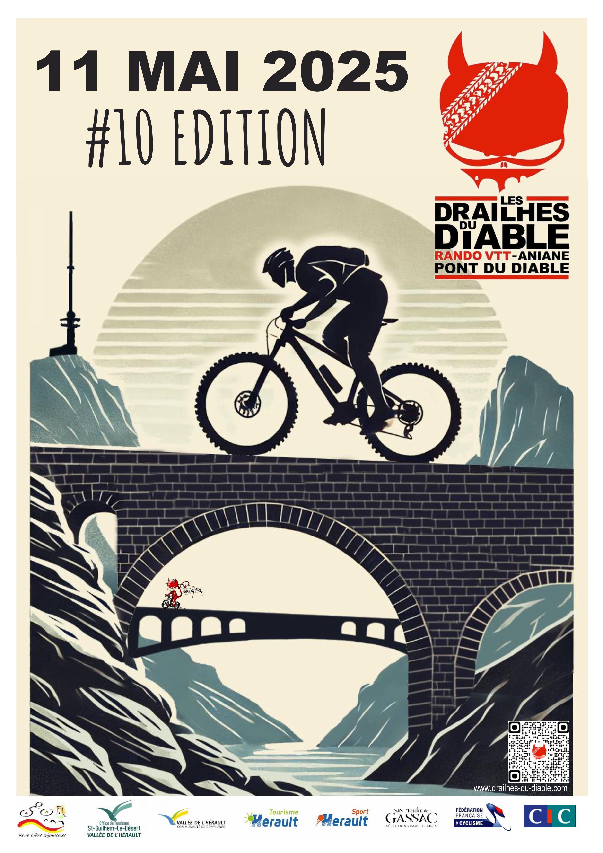 Affiche de Les Drailhes du Diable (10ème édition) à Aniane