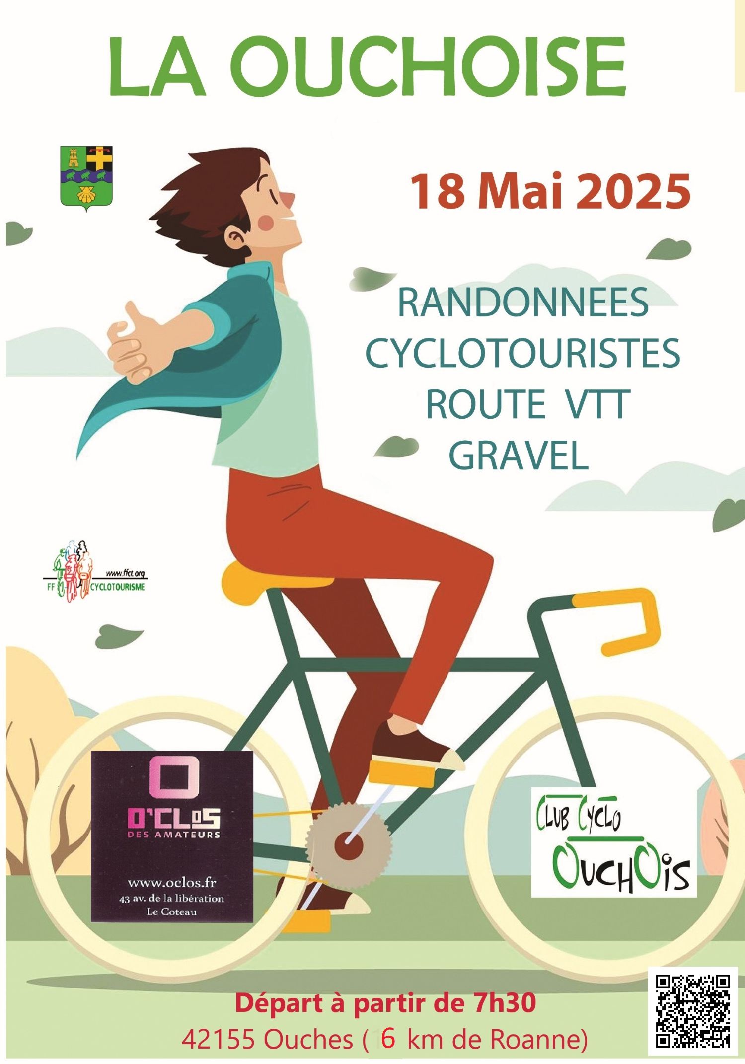 Affiche de La 18ème OUCHOISE à Ouches