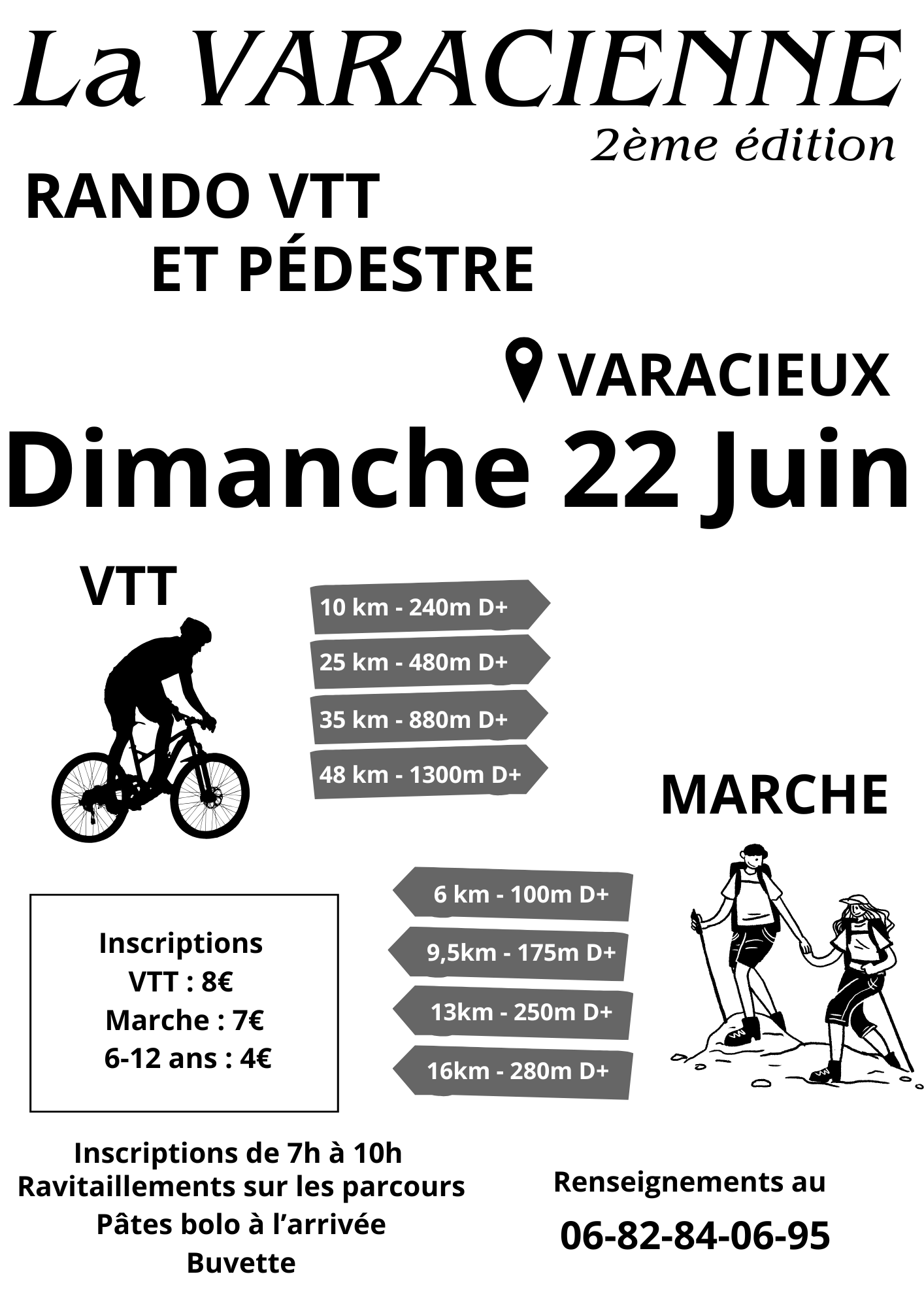 Affiche de La 2ème Varacienne à Varacieux