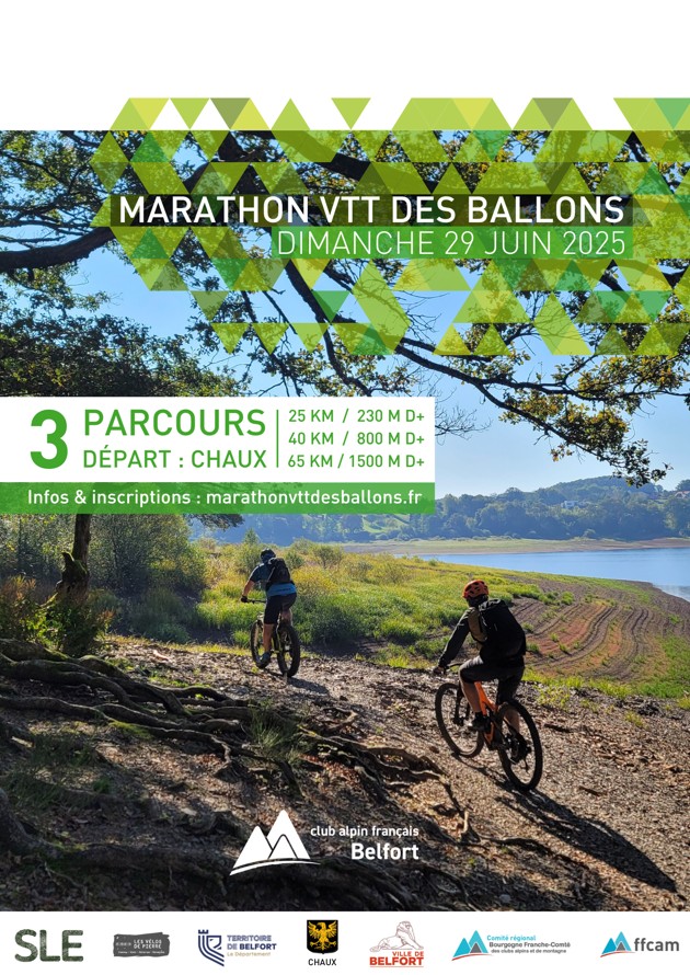 Affiche de Marathon VTT des Ballons (randonnée VTT) (26ème édition) à Chaux