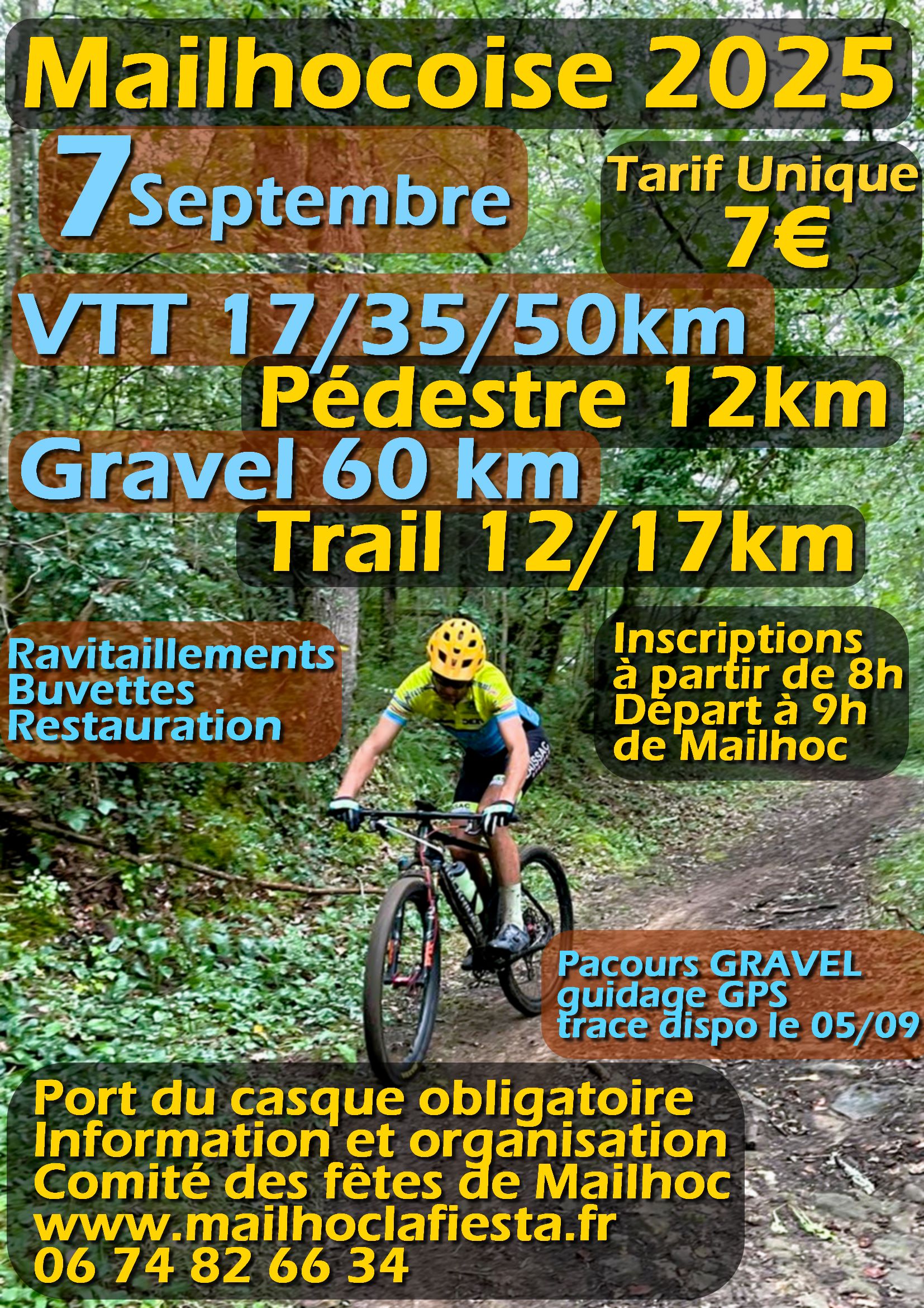 Affiche de La 15ème Mailhocoise à Mailhoc