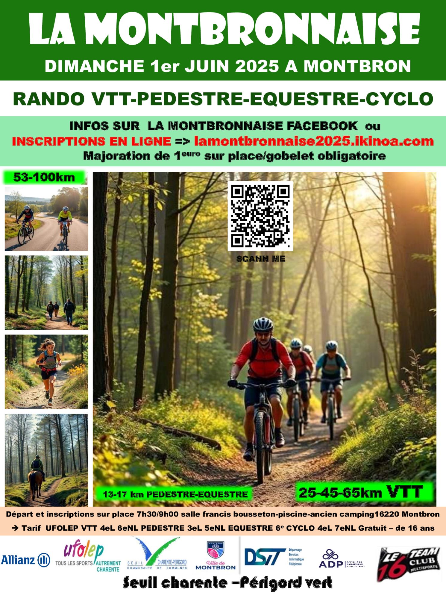 Affiche de La 8ème montbronnaise à Montbron