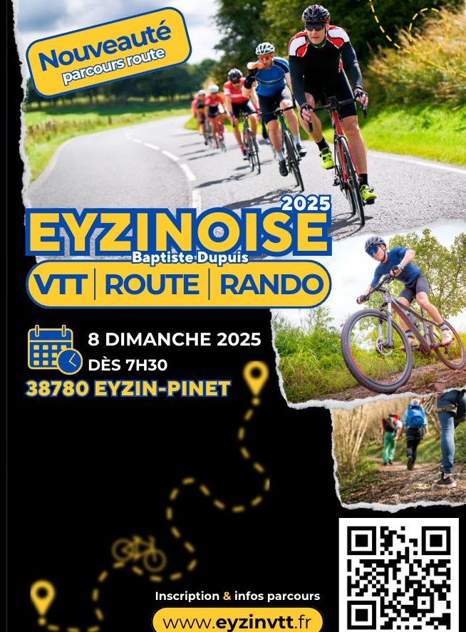 Affiche de L'EYZINOISE "BAPTISTE DUPUIS" à Eyzin-Pinet
