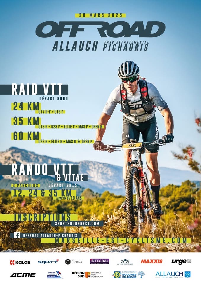 Affiche de Raid OFFROAD Allauch / Pichauris (2ème édition) à Allauch
