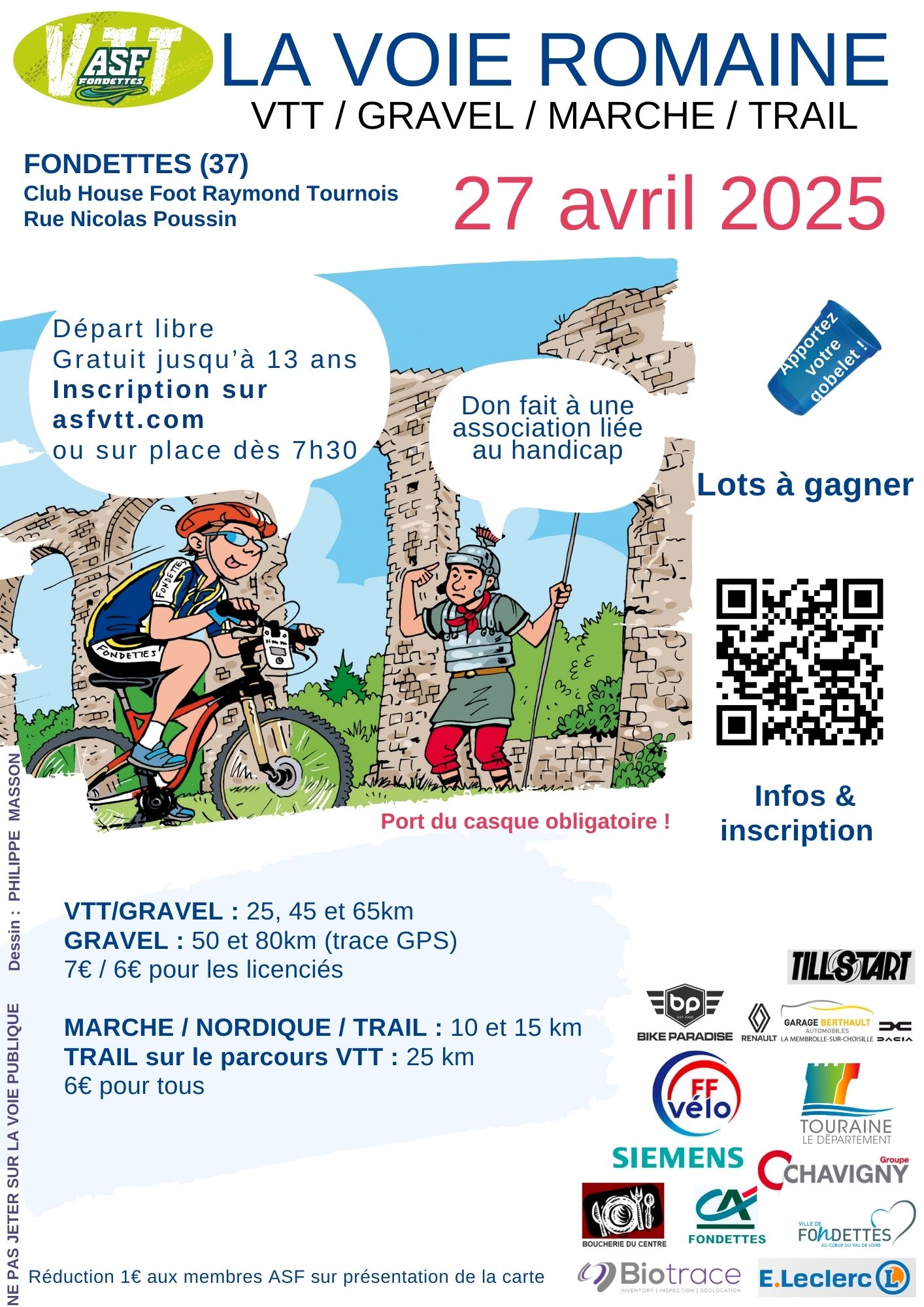 Affiche de La Voie Romaine à Fondettes