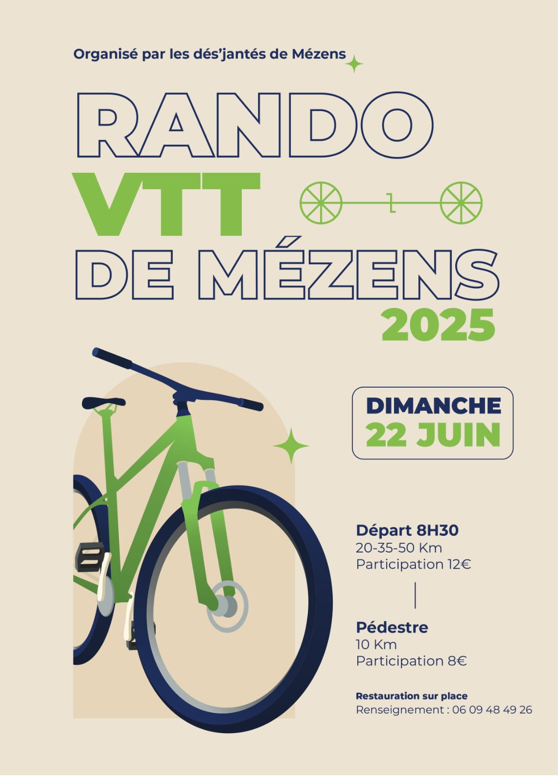Affiche de La 30ème Méz'insolite à Mézens