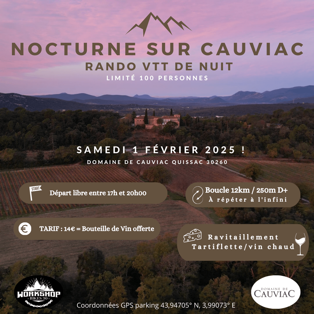 Affiche de Lumières sur Cauviac à Quissac