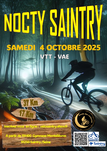 Affiche de NOCTY SAINTRY (2ème édition) à Saintry-sur-Seine