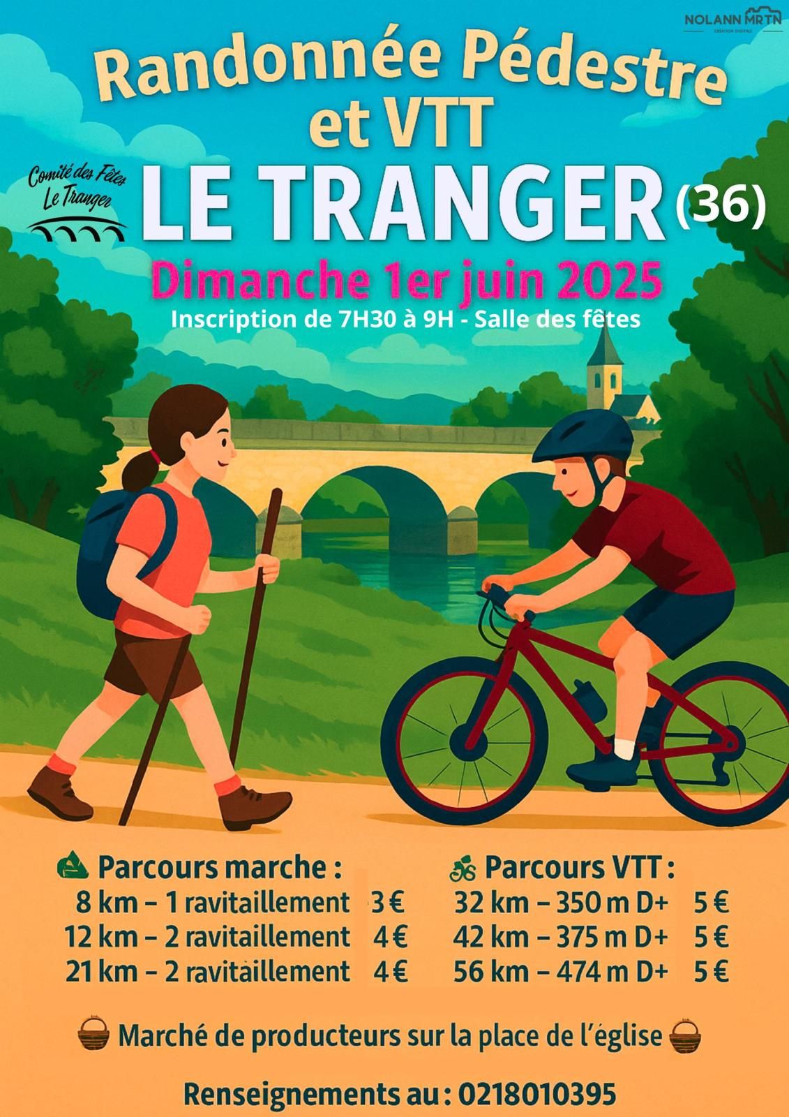 Affiche de La 33ème Trangéroise au Tranger